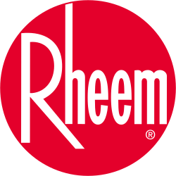 Rheem water heater company logo