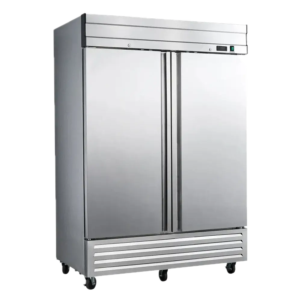 Commercial freezer unit in need of repair at Seattle business location